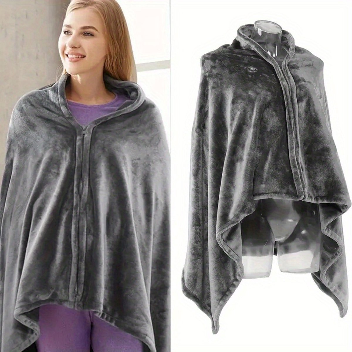 Elektrische Multifunctionele Verwarmde Sjaal USB-oplaadbaar