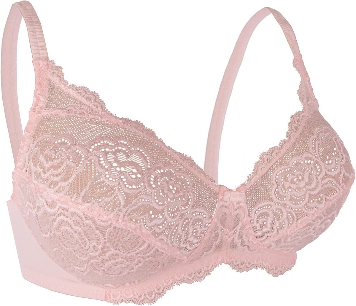 Comfortabele Beugel Bh met Mooie Kantdetails