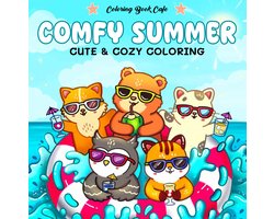 Comfy summer - Coloring Book Cafe