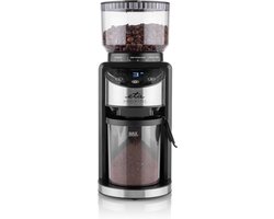 Professionele Koffiemolen met Conische Maalstenen - 200W - Instelbaar van Fijn tot Grof