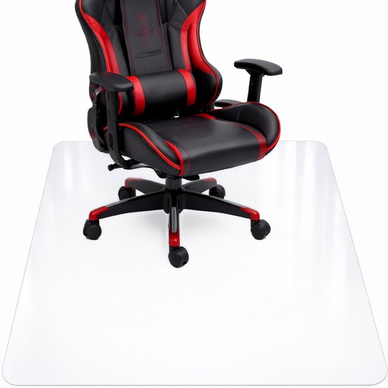 Luft bureaustoelmat – 120 x 90 cm – PVC – transparant