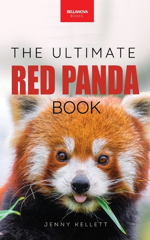 Animal Books for Kids- Red Pandas The Ultimate Book - cover