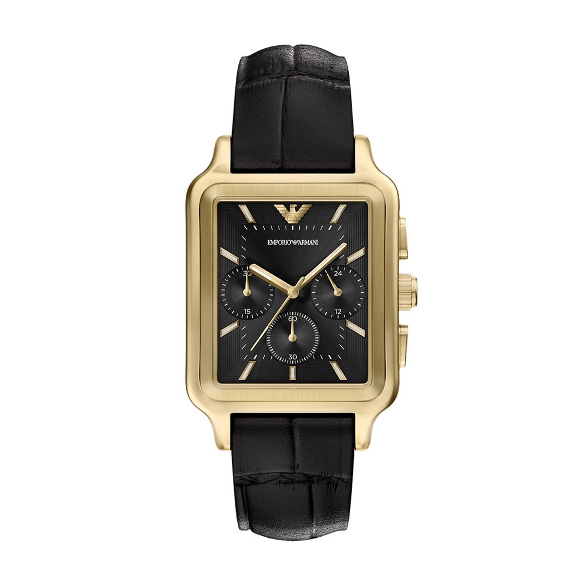 Emporio Armani AR11753 Mannen Horloge 38 mm - Zwart