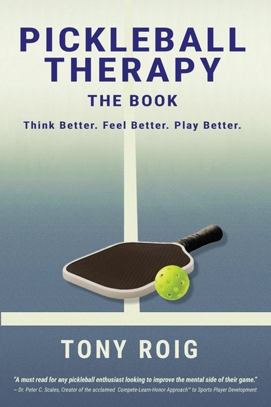 Pickleball Therapy - The Book - cover