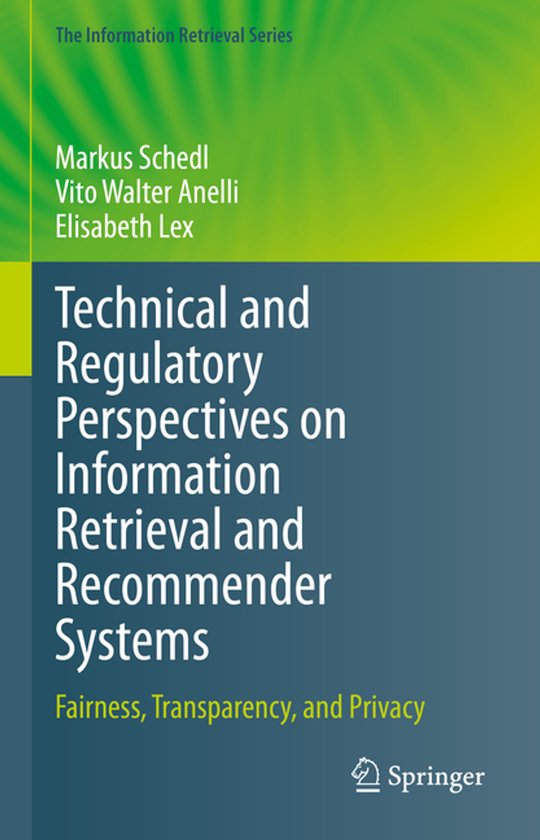 The Information Retrieval Series50- Technical and Regulatory ... - cover