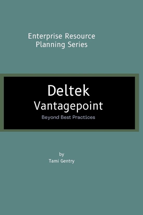 Enterprise Resource Planning Systems- Deltek Vantagepoint - cover