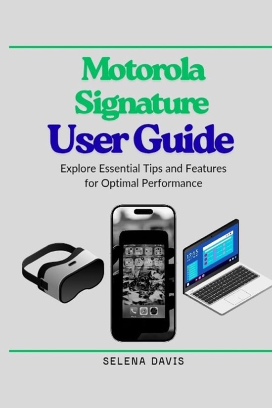 Motorola Signature User Guide - cover
