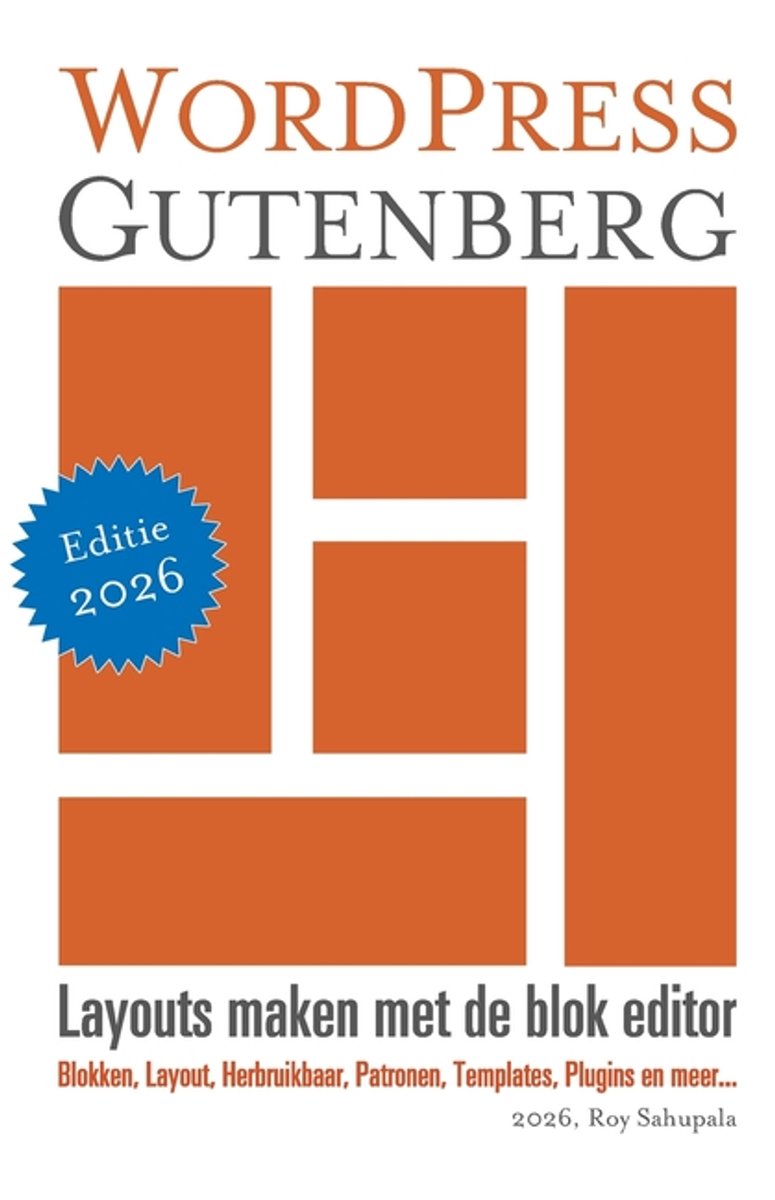 Omslag van WordPress Gutenberg