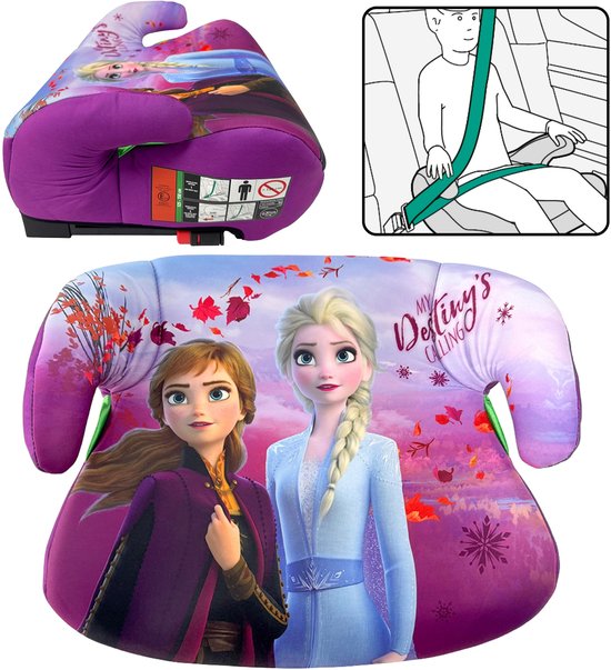 DISNEY Frozen ISOFIX, autostoeltje, autostoeltje voor meisjes 22-36 kg, 125-150 cm
