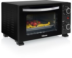 Tristar OV-3610 Mini Oven – 10 Liter – 800W – Kleine Vrijstaande Oven – Camping Oven – Grill – Boven- en Onderwarmte – Zwart
