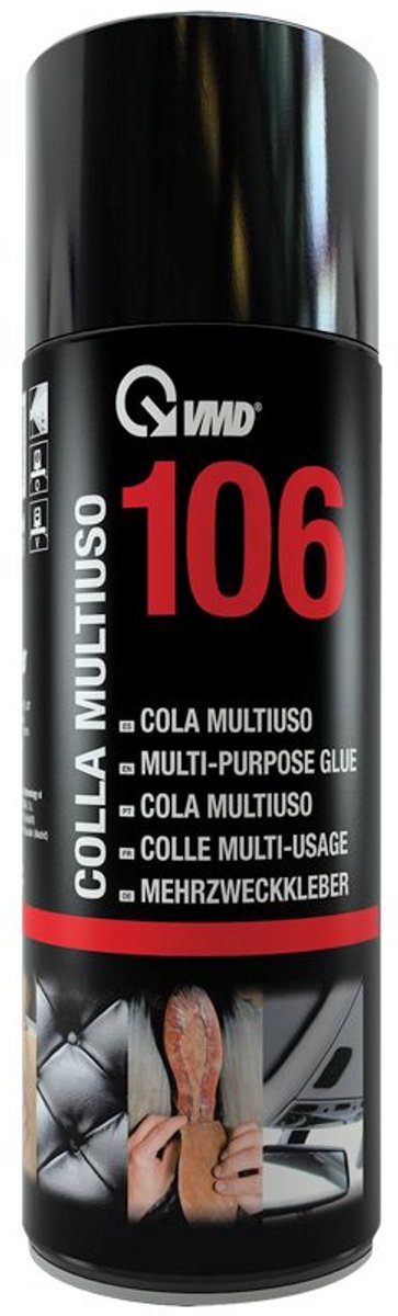 Universele Lijmspray - 400ml - Snel Drogen - Verstelbare Spuitkop - Voor Metaal Kunststof Hout Glas Papier Schuim - Professioneel & DIY [17306]