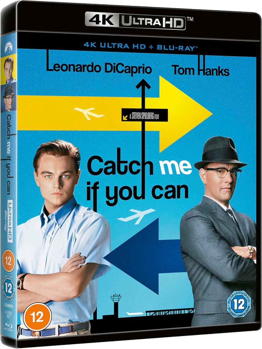 Catch Me if You Can - 4K Ultra HD + Blu-ray - Import