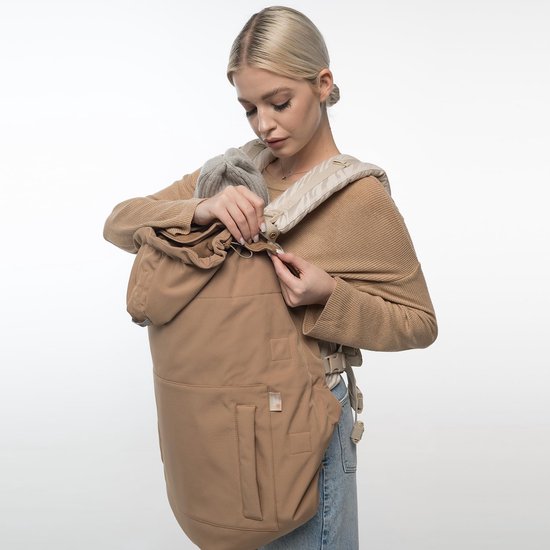 Universele All-Season Babydraagzakhoes Grijs - Waterafstotend & Winddicht van Merkloos — afbeelding 3