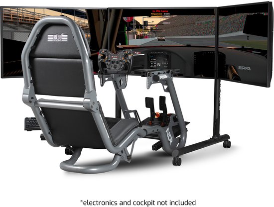 Next Level Racing - Vrijstaande Triple Monitor Standaard - Max 43 inch van Merkloos — afbeelding 4