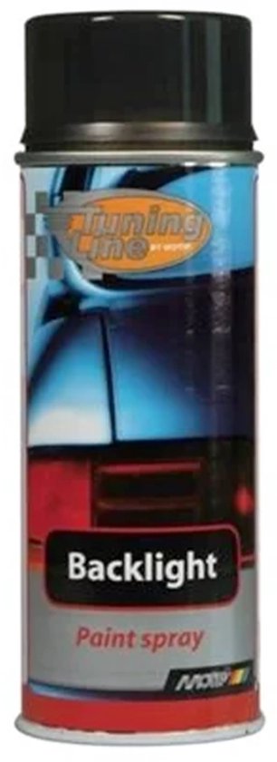 Motip Tuning-Line Spray pour feux arrière - noir - 400ml