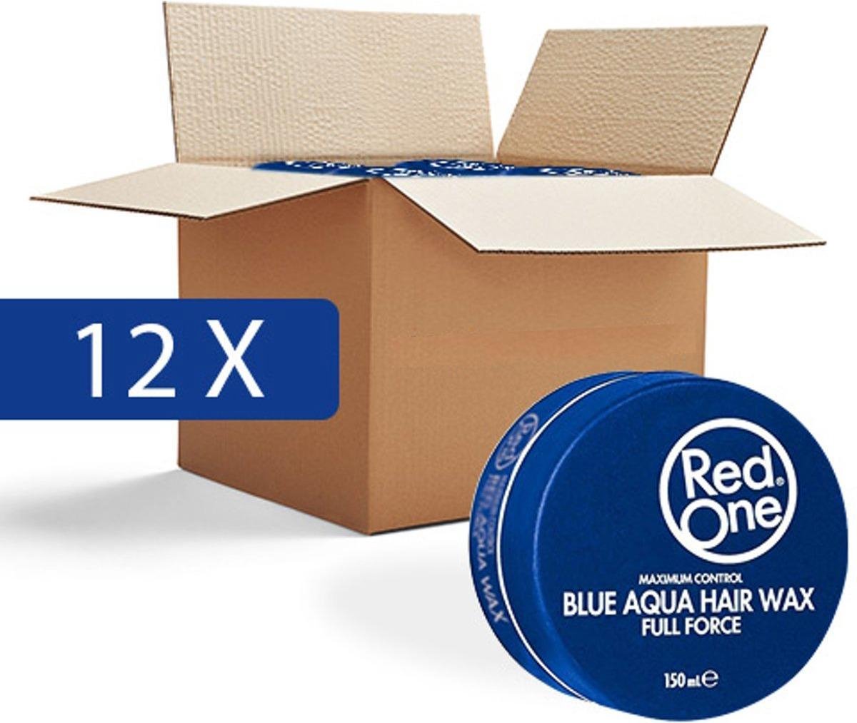 Red One Wax Aqua Blauw - Voordeelpakket