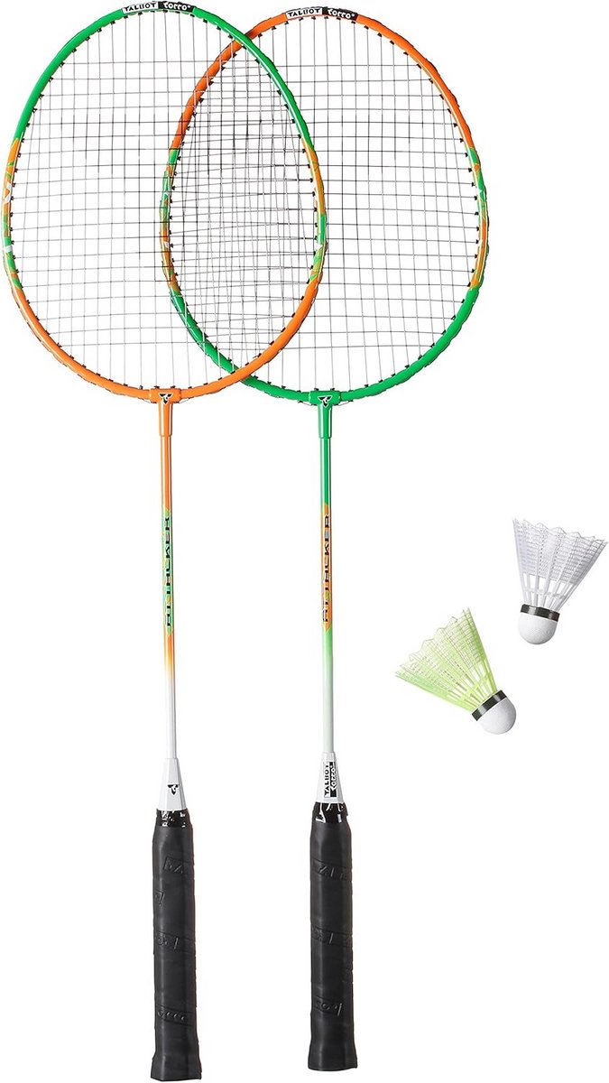 Badminton Set 2-Attacker | Inclusief Rackets en Accessoires