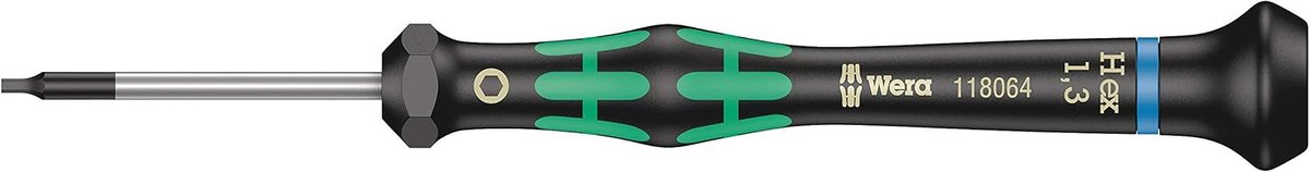 Precisie Zeskant Schroevendraaier Micro - 0.05 mm - Voor Elektronica en Fijne Mechanica
