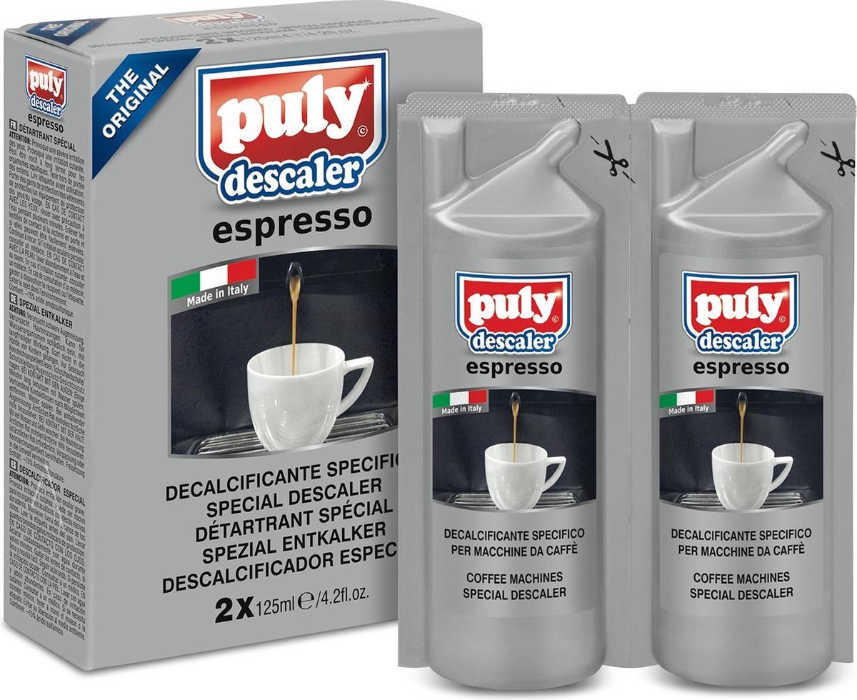 Puly Caff Espresso Ontkalker Espressomachines - 2 x 125ml