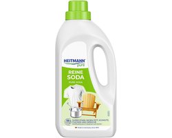 HEITMANN pure Pure Soda 1L – Natuurlijke Allesreiniger tegen Vet, Vuil & Geuren