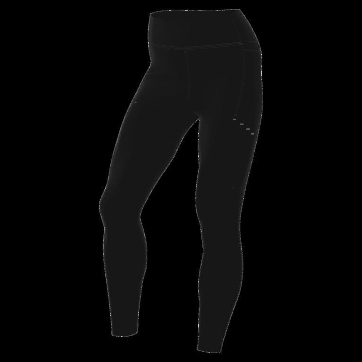 Swift High-Waisted Sport Tight Dames /Reflective Zwart