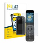 BROTECT - Screenprotector voor Nokia 2660 Flip (Voor+Achter) - Folie Beschermfolie Beschermglas matte