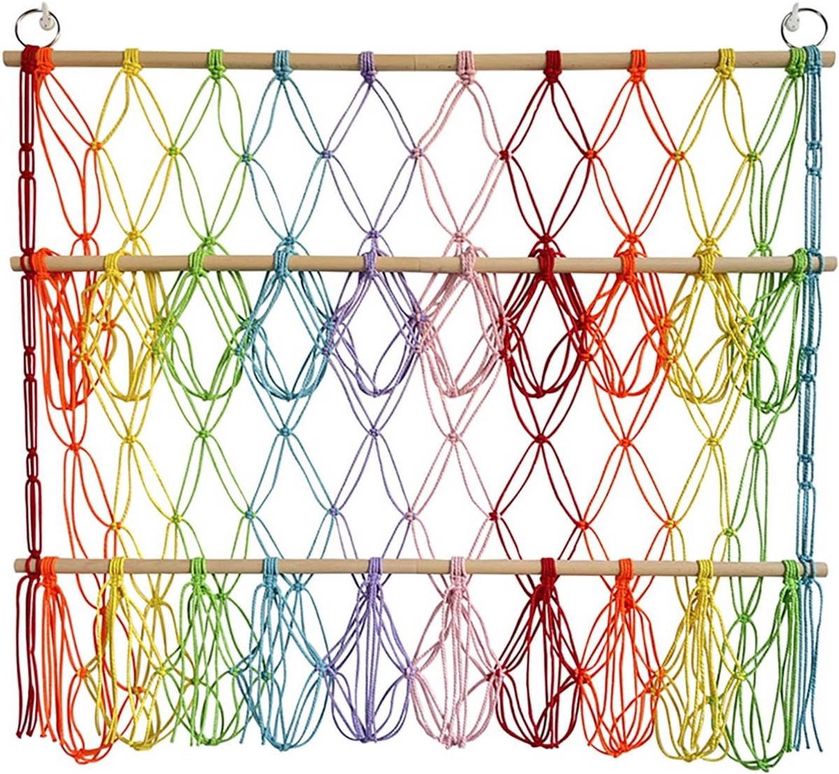 Pluche Dieren Hangmat voor Kinderkamer en Slaapkamer Grote Wandorganizer