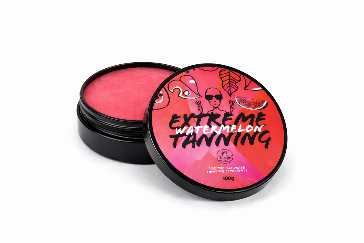 Extreme Tanning |NIEUWE GEUREN| ShineBrown | Tanning butter| Zonnestralen | Zonnebank | At-Shop | Sneller bruin | Zonnecreme | Zonnebrand| WATERMELON – foto 2