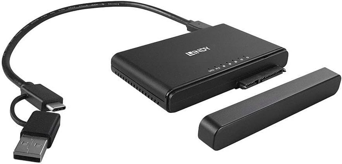 Externe SSD Behuizing USB-C naar M.2 NVMe & SATA Klonen en Docking Station