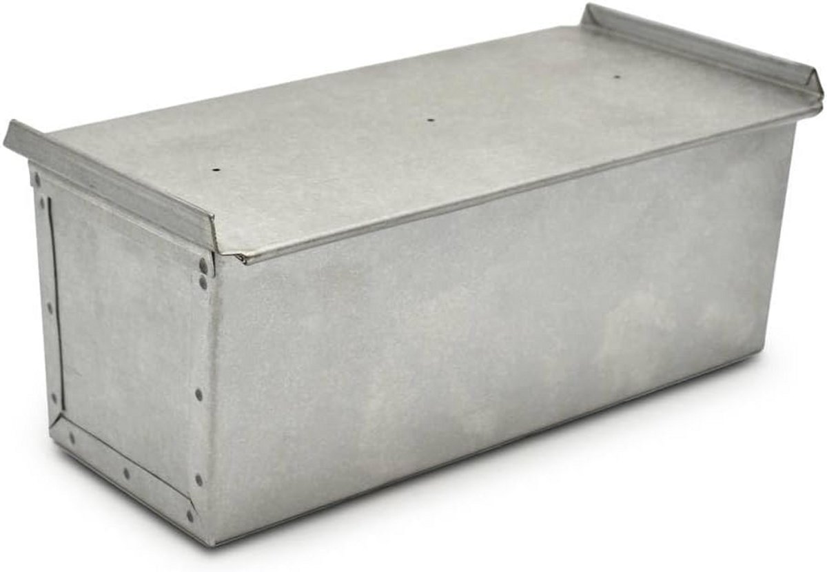 Professionele Boutvorm voor Brood en Cake 30x10x10 cm Gealuminiseerd Staal