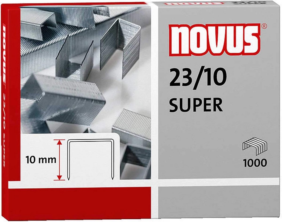 Grote hoeveelheid nietjes 23/10, Super kwaliteit, verzinkt voor nietmachines