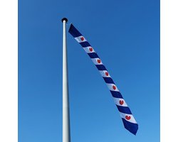 Dekker Vlaggen Friese wimpel Friesland - 300cm - Stil - Voor masten 6-7 meter