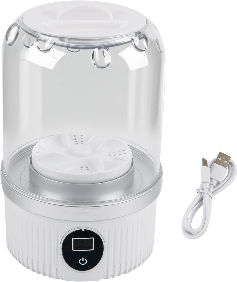 Oplaadbare Mini Wasmachine Draadloos voor Ondergoed en Kleine Was