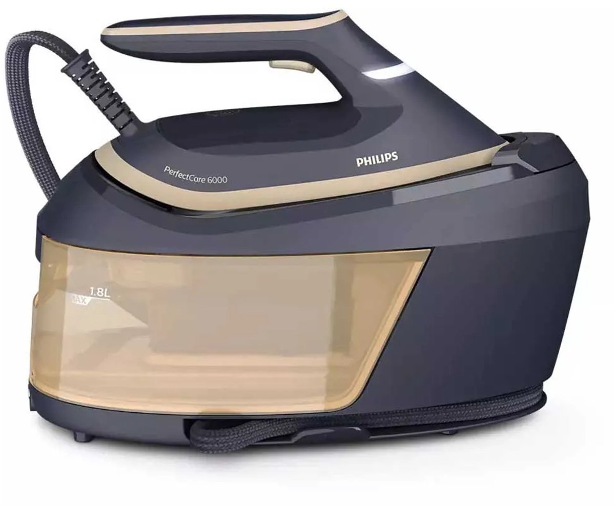 Philips Perfect Care 6000 Series PSG6066/20 - Stoomgenerator - 1.8L Watertank - Goud / Blauw — afbeelding 4