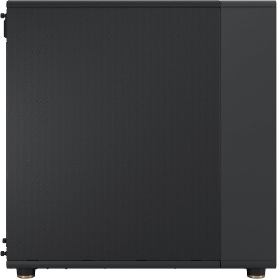 Grote PC Behuizing voor Gaming en Desktop met Houten Accent en ...