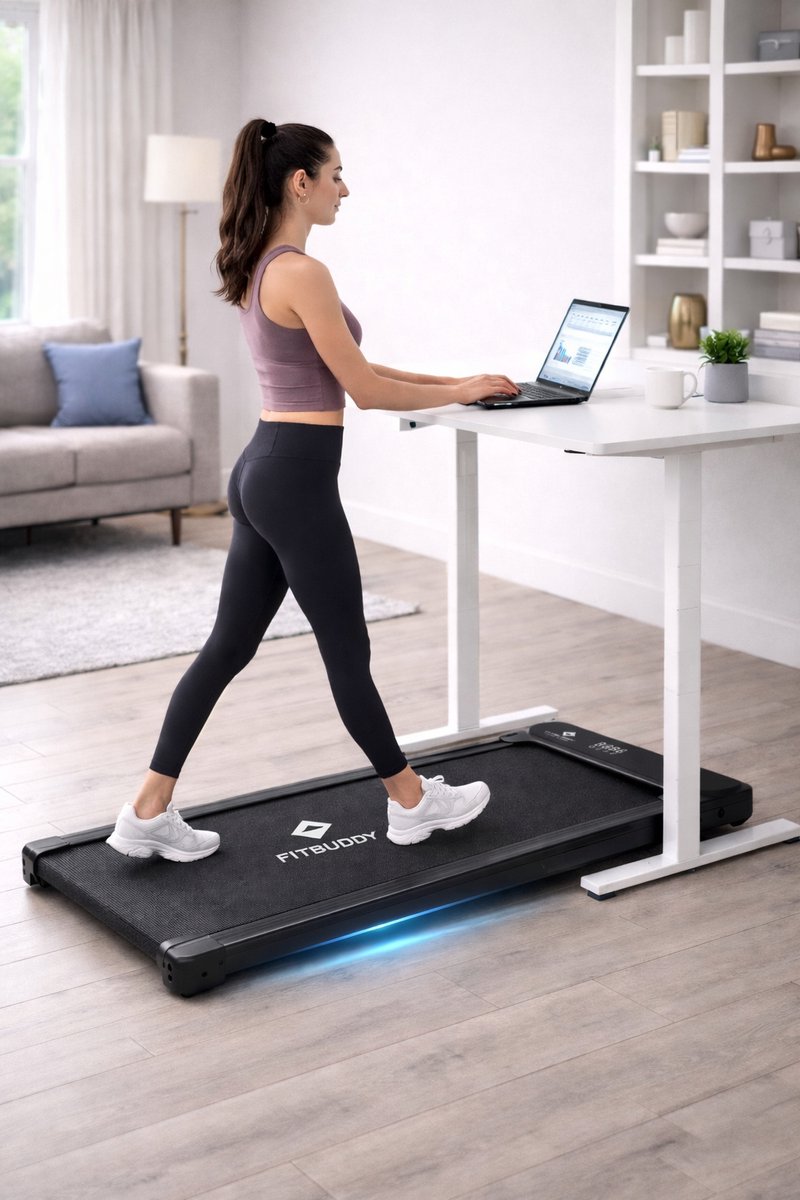 Fitbuddy XM-U1 Loopband | 1.5HP Motor | 10% Hellingfunctie | - afbeelding 2