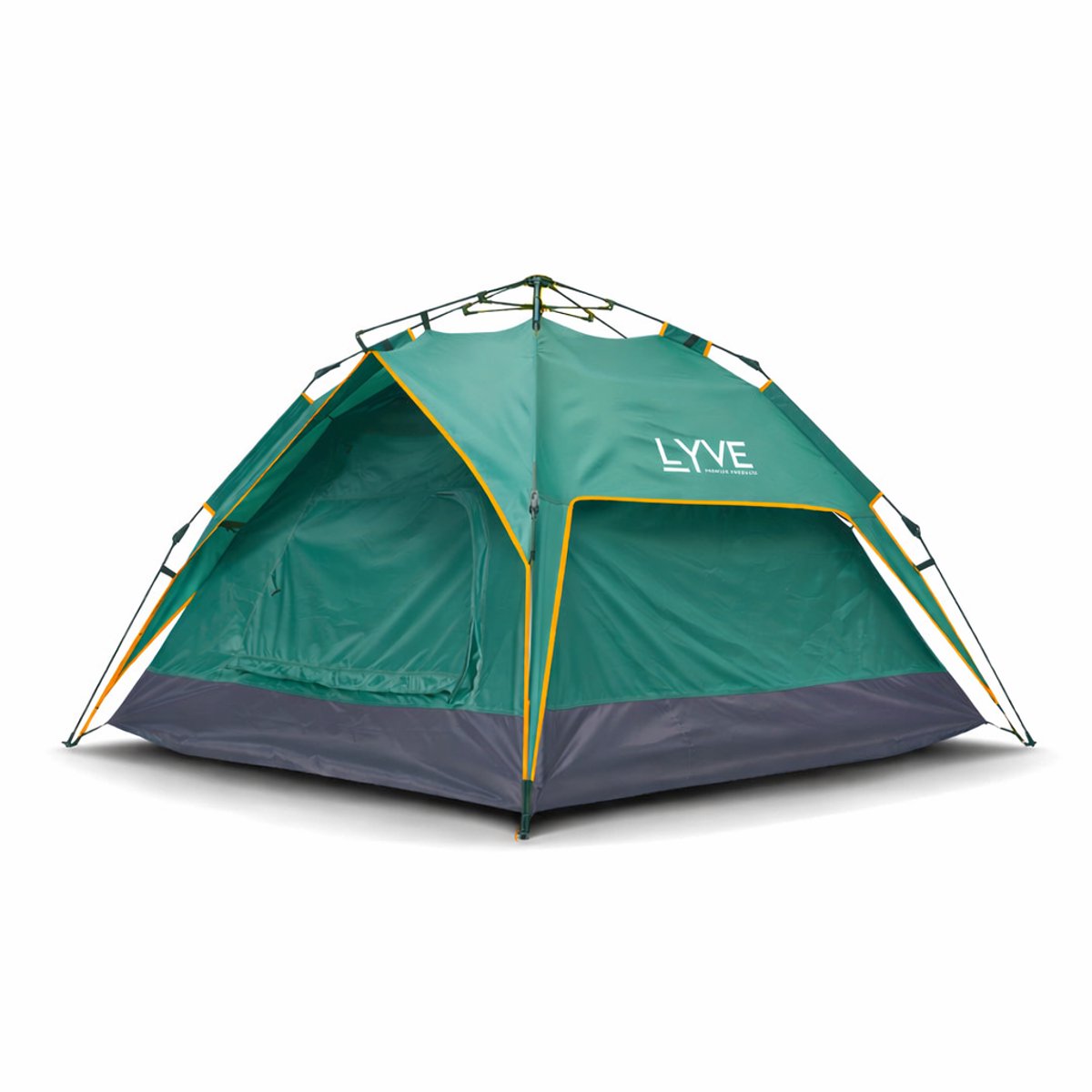 Lyve Pop-Up Tent - 2-Persoons XL - Verduisterend - 5000mm Waterdicht - 30s Opzetten & Afbreken - Groen – foto 3