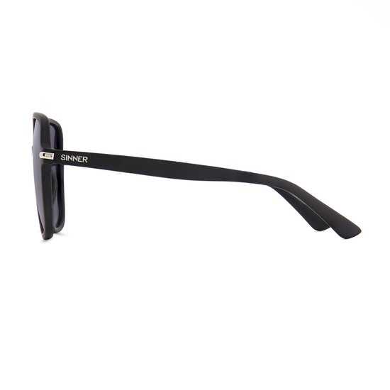 SINNER Barfleur- Zonnebril - Polariserende SINTEC®-lenzen - Mat zwart - Dames - One size - BIO based frame van Merkloos — afbeelding 3