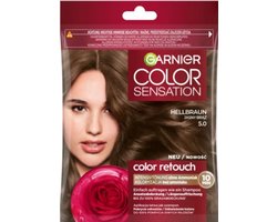 Garnier Color Sensation Color Retouch 50 Lichtbruin – Directe Grijsdekking – Sneldrogende Haarverf Touch-Up