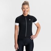 Rogelli Maillot de cyclisme Modesta manches courtes - Femme - Noir / Blanc - Taille L