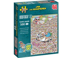 Jan van Haasteren Expert 8 - Jan 90! - 500 stukjes puzzel - Speciale puzzel voor Jan zijn verjaardag
