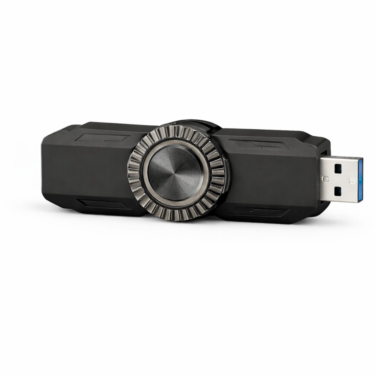 Perfect Speed USB stick 256GB - USB sticks - SSD 520MB/s - Dual USB-C/A 3.2 - Donkergrijs
