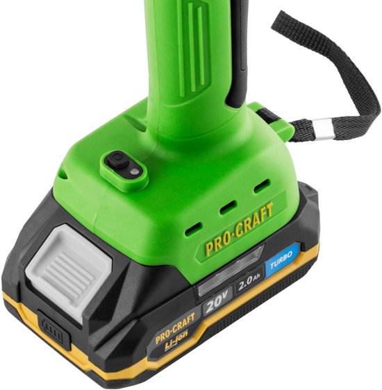 Procraft ES25Li accu-takkenschaar 20 V 25 mm + 1x accu 2,0 Ah + oplader van Procraft — afbeelding 3