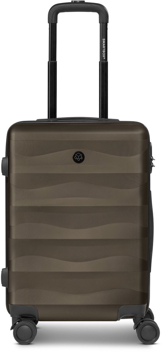 Smartbox Edition 03 4 wielen Cabinewagen 55 cm - Harde bagage - Combinatieslot - chocolate-brown