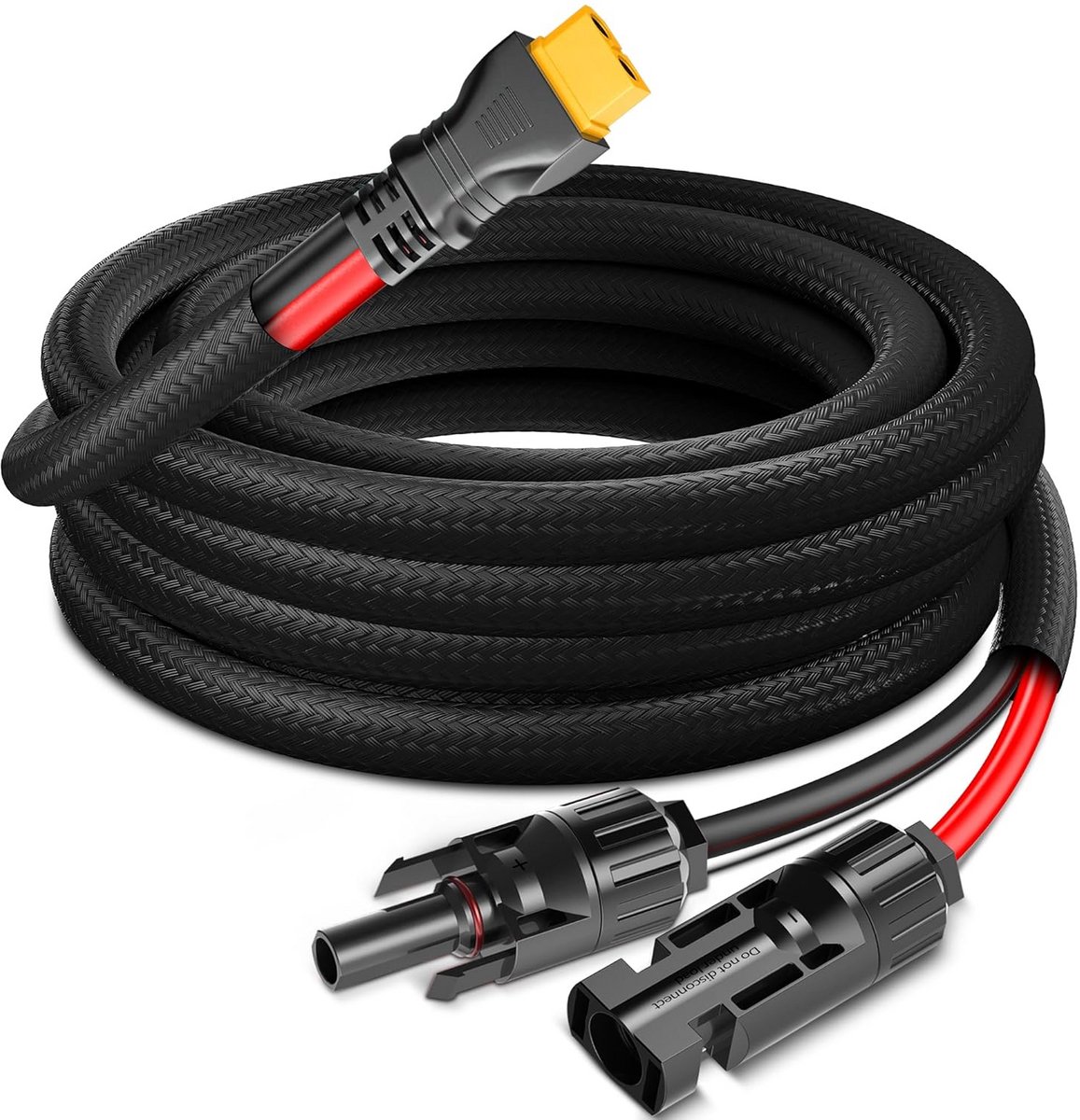 20ft 10AWG Solar Kabel naar XT60i Adapter Verlengsnoer voor Draagbare Powerstations en Zonnepanelen