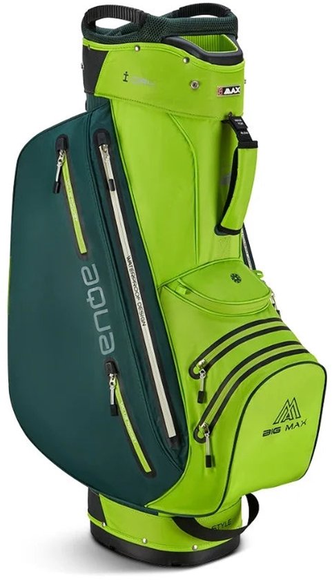 Big Max Aqua Style 4 Sac Chariot Lime Forêt Vert