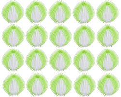 Wasballen voor wasmachine - 20 stuks - Anti haar - Wasbollen - Anti haar - Ook geschikt voor dierenharen - Sneller droog - Anti-kreuk - Haarvanger Wasbollen - Anti Haar Droogballen