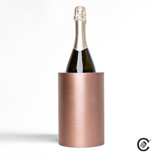 Coolenator Classic – Refroidisseur de Vin & Champagne – Freezer Bullet – Sans glaçons – Rosé Goud