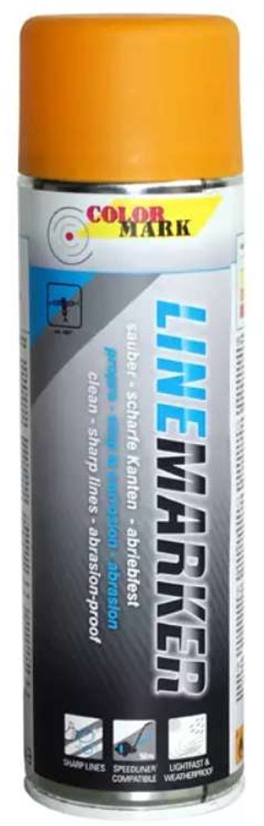 COLORMARK Linemarker - Oranje - 500 ml - Afwerkingslaag