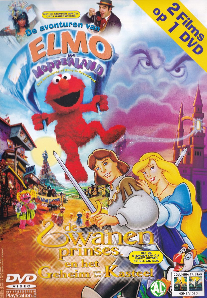 Elmo In Mopperland/Zwanenprinses